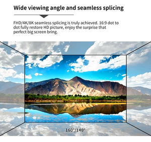 จอวิดีโอวอลล์ <span class=keywords><strong>LED</strong></span> บางเฉียบ 16:9 RGX Cob P0.9/P1.25 พร้อมจอแสดงผลข้อความ สำหรับใช้งานภายใน/ภายนอกอาคาร เหมาะสำหรับธุรกิจแบบบริการตนเอง และโฮมซีเนม่า - Product Image 3