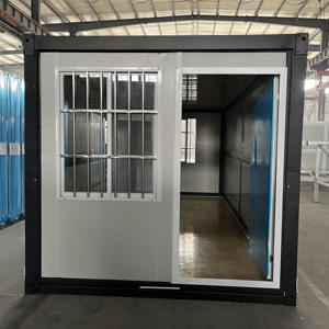 บ้านคอนเทนเนอร์แบบพับได้ โครงสร้างบ้านคอนเทนเนอร์แบบพับได้ขนาดกะทัดรัด - Product Image 2