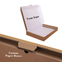 Cajas de Embalaje de Cartón Corrugado Reciclable con Logotipo Personalizado para Envío de Manteca Corporal, con Grabado y Laminado Mate