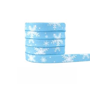 Cordones Personalizados con Diseño de Copo de Nieve para Zapatillas Casuales, Cordones Decorativos con Patrón de Hielo para Calzado Deportivo, Venta al Por Mayor - Product Image 2