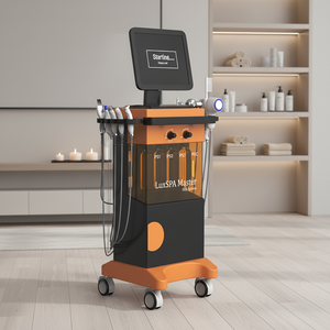 Máquina Profesional de <span class=keywords><strong>Limpieza</strong></span> Facial 11 en 1 con Oxígeno, Dermoabrasión con Agua, Reafirmación de la Piel, Rejuvenecimiento Cutáneo, Oxígeno Jet Peel - Product Image 1