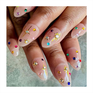 Di alta qualità mandorla stampa naturale sulle <span class=keywords><strong>unghie</strong></span> copertura completa durevole Gel morbido <span class=keywords><strong>unghie</strong></span> <span class=keywords><strong>finte</strong></span> autoadesive 24 pezzi <span class=keywords><strong>unghie</strong></span> artificiali - Product Image 4