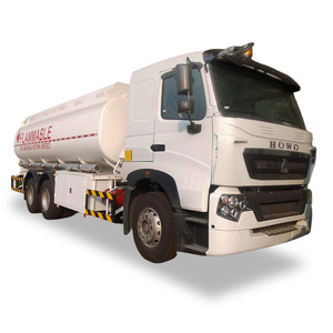Sinotruk Heavy <span class=keywords><strong>Duty</strong></span> 6x4 20000 litros Howo A7 H77L New Face Camiones de transporte de combustible inflamable Camión cisterna de combustible - Product Image 1