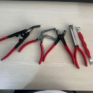 Automotive Repair Pliers Tool Set 5 Piece High Carbon Steel Soft <b>Case</b> Storage Car Maintenance Tools - Product Image 2