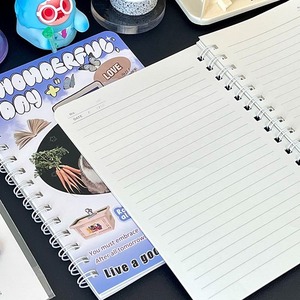 Libreta de Cuero Sintético con Anillas A5, Diseño de <span class=keywords><strong>Animales</strong></span> de <span class=keywords><strong>Dibujos</strong></span> Animados, Logotipo Personalizado, Cuaderno de Notas Bonito - Product Image 3
