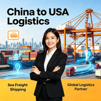 Service de fret maritime rentable pour les vendeurs d'e-commerce transfrontalier