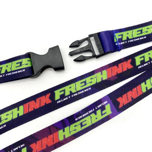 Lanières en Polyester personnalisées, sangles de <span class=keywords><strong>cou</strong></span> imprimées en couleur avec Logo, <span class=keywords><strong>porte</strong></span>-clés personnalisé avec <span class=keywords><strong>porte</strong></span>-cartes, usine approuvée <span class=keywords><strong>Disney</strong></span> - Product Image 5