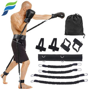 YETFUL Latex Basketball Bande de résistance Boxe Combat Agilité Dispositif d'entraînement Puissance explosive Corde à sauter pour la <span class=keywords><strong>force</strong></span> - Product Image 1