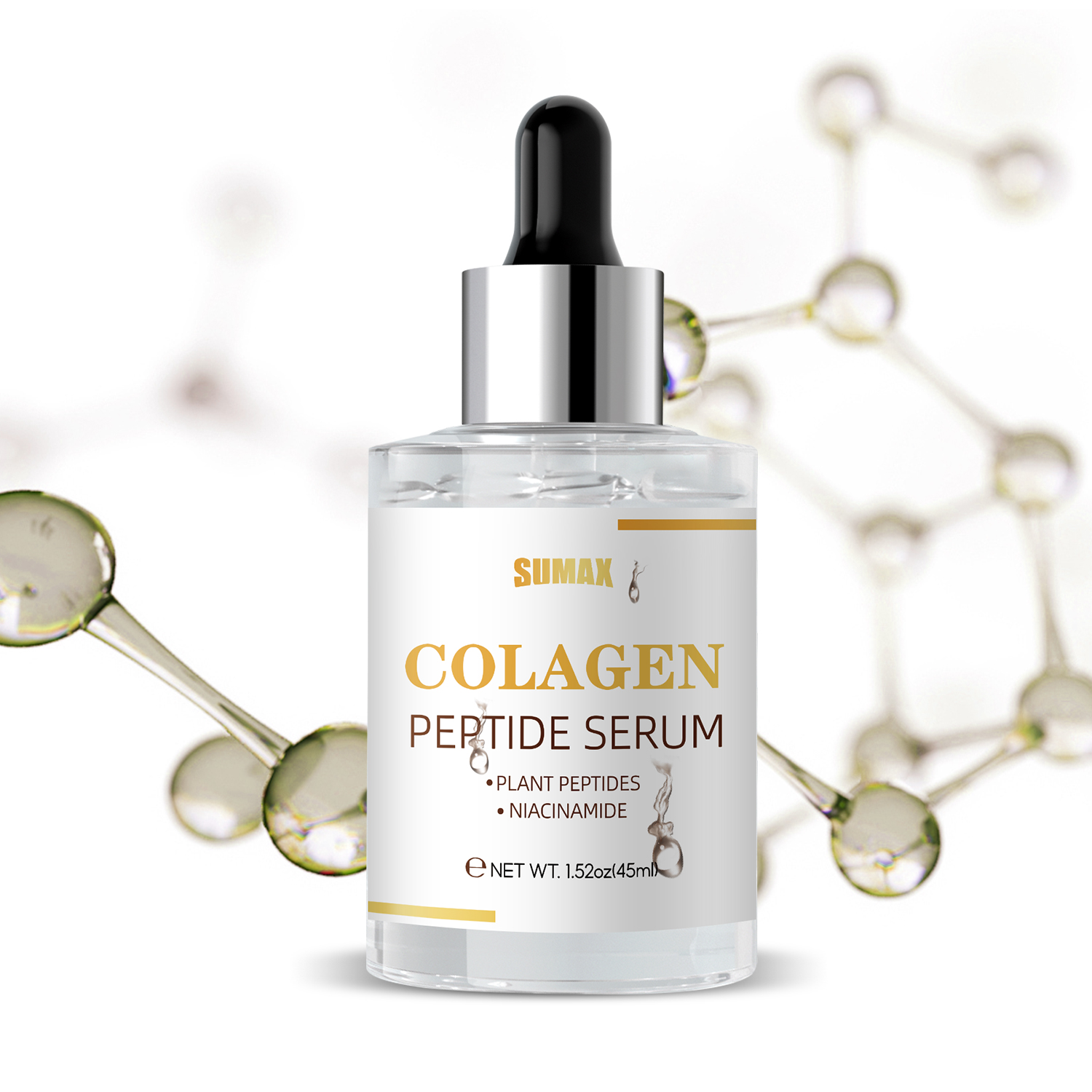 Sumax 45ml Colagen Peptide Anti-aging Facial Serum Reduce Lines and Wrinkles
