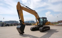 Pelle polyvalente SY215C idéale pour la construction d'autoroutes et de ponts