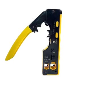 Coupe-câble Ethernet <span class=keywords><strong>RJ45</strong></span> à sertir <span class=keywords><strong>Catégorie</strong></span> <span class=keywords><strong>5</strong></span> & 6 Module d'accessoires Outils à main pour dénuder les câbles <span class=keywords><strong>Catégorie</strong></span> <span class=keywords><strong>5</strong></span> 6 Connecteurs Ethernet - Product Image 1