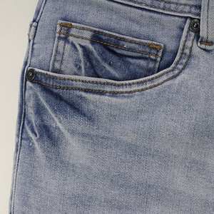 2026 Trend Açık Mavi Slim Fit Erkek Kot Vintage Yıkanmış Streç Denim Pantolon Rahat İş Yumuşak Pamuklu Erkek Pantolon - Product Image 5