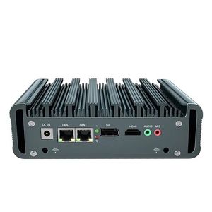 8th Fanless Industrial Mini PC Box Core 512G RAM 16G SSD HD DP Dual Lan Win10 Mini PC de escritorio de 2. ° 2. 2. 2. 2. 2. 2. 2. 2. 2. - Product Image 1