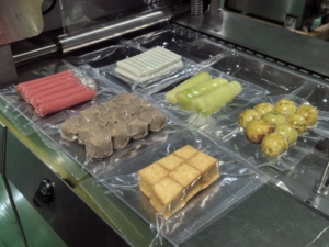 Nouvelle machine d'emballage sous vide de thermoformage automatique de saucisse d'acier inoxydable Machine d'emballage de scellant sous vide de film étirable - Product Image 2