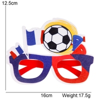 Qatar World Soccer Cup Brille Dekoration Foto Requisiten World Football Cup Fans liefert Party Brille Brille HS732