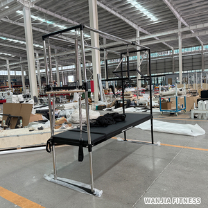 Équipement de studio de Pilates personnalisé et durable, <span class=keywords><strong>machine</strong></span> professionnelle de Pilates Cadillac Reformer - Product Image 5