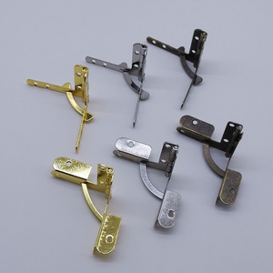 Bisagra de siete caracteres de aleación de zinc con forma de avión, de alta resistencia, para cajas de madera, papel y cosméticos - Product Image 1