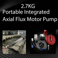 Hocheffiziente IPUM Axialfluss 65 Bar 2KW Tragbare Industrielle Reinigungs-Elektro-Hochdruckreinigerpumpe