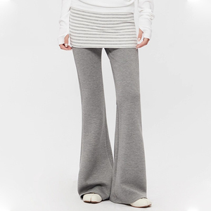 <span class=keywords><strong>Pantaloni</strong></span> Casual stile retrò da donna con cintura Patchwork <span class=keywords><strong>pantaloni</strong></span> aderenti <span class=keywords><strong>a</strong></span> <span class=keywords><strong>zampa</strong></span> d'elefante - Product Image 2