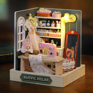 Casa <span class=keywords><strong>de</strong></span> <span class=keywords><strong>Madera</strong></span> Creativa en 3D con Diseño <span class=keywords><strong>de</strong></span> Flor <span class=keywords><strong>de</strong></span> Cerezo, <span class=keywords><strong>para</strong></span> Niños y Niñas, Regalo <span class=keywords><strong>para</strong></span> el Festival Qixi, San Valentín o Cumpleaños - Product Image 3