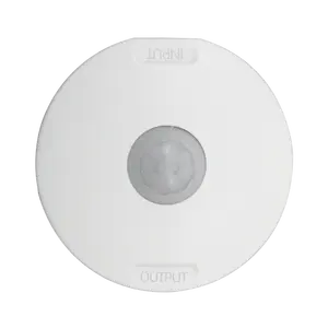 Mini sensor PIR de 5VDC 3A, sensor de movimiento LED, interruptor de luz, detector de movimiento infrarrojo para tiras de luz LED flexibles (blanco), paquete de 3