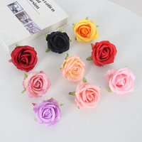 Têtes de fleurs artificielles en soie de 7 cm en gros pour décoration de mariage, arrangement DIY, mur de fleurs, arche, échantillon gratuit