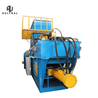 Presse à balles hydraulique automatique pour déchets de papier et bouteilles en plastique, compacteur horizontal de carton pour le recyclage