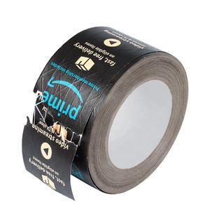 UJANG Custom <strong>Logo</strong> Printed Eco Friendly Biodegradable Water Activated Gum Brown Self Adhesive Kraft Paper <strong>Tape</strong> - Product Image 1