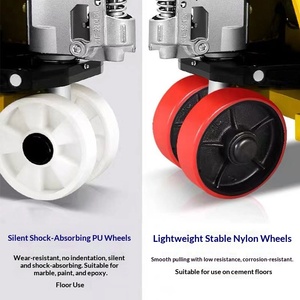 Xe nâng tay pallet thủy lực, tải trọng lớn 2 tấn 3 tấn, nhỏ gọn, dùng cho việc bốc xếp hàng hóa - Product Image 4