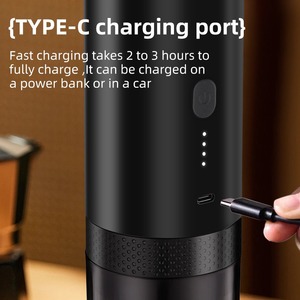 Machine à <span class=keywords><strong>expresso</strong></span> portable sans fil - Pression de 20 bars, batterie de 7500 mAh, compatible avec les capsules NS standard <span class=keywords><strong>et</strong></span> le <span class=keywords><strong>café</strong></span> <span class=keywords><strong>moulu</strong></span> - Product Image 5