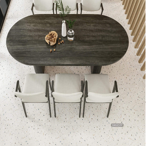 กระเบื้องพอร์ซเลนลายเทอร์ราซโซ่กันลื่น ขนาด 600x600 มม. สีเขียวหญ้า สีฟ้าทะเล ขายดี เหมาะสำหรับโรงยิม ร้านอา<span class=keywords><strong>หา</strong></span>ร ใช้ในเชิงพาณิชย์และสาธารณะ - Product Image 3