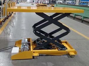 Elektrische Schaar <span class=keywords><strong>Lift</strong></span> Voor Mobiel Werk Opvouwbare Heftafel Met Infraroodstralen 500Kg Aangepast Product Magazijn Handtrolley - Product Image 3