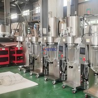 Séchoir à pulvérisation automatique à basse température en boucle fermée en acier inoxydable JBG-3