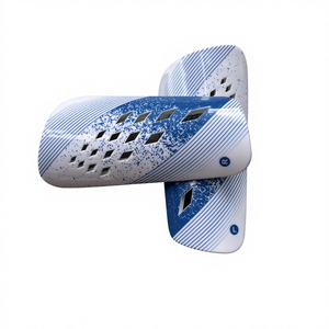 कारखाने प्रत्यक्ष कस्टम प्लास्टिक फुटबॉल सुरक्षात्मक घुटने गार्ड वयस्क शिन पैड - Product Image 3