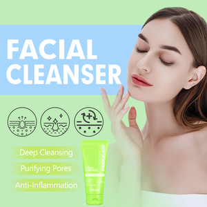 Customize Tea <strong>Tree</strong> Oil <strong>Face</strong> Wash 100g for Men Women Oil Skin Purifying Pores <strong>Face</strong> Wash Deep Cleansing Facial Cleanser - Product Image 2
