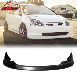 เหมาะสำหรับ Honda Civic 3 ประตู แฮทช์แบค ปี 2002-2005 สไตล์ AW ชุดแต่งกันชนหน้า สีดำดิบ - Product Image 1
