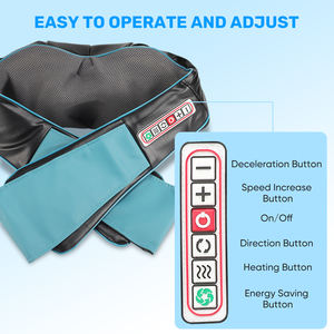 Neues Schulter-und Nacken <span class=keywords><strong>massage</strong></span> gerät Tragbares <span class=keywords><strong>Massage</strong></span> kissen Heizung Shiatsu Office Home Travel <span class=keywords><strong>Massage</strong></span> Produkt des Nacken knetens - Product Image 4