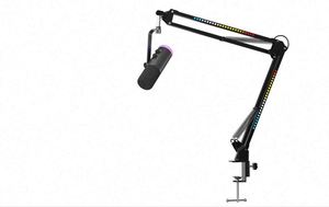 Advanced RGB Dynamic Podcast Microphone New Gaming <b>Recording</b> Mic with RGB Lighting <b>Stand</b> for Live Streaming - Product Image 6