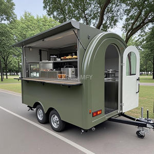 2025 Truck Hot Dog Burger Trailer <b>Barbeque</b> Charcoal <b>Grill</b> Food Van - Product Image 1