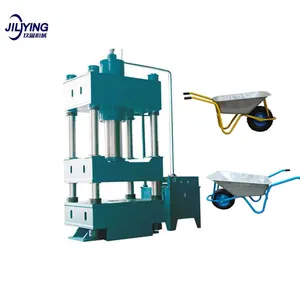 Promotion Pvc Wheelbarrow Manufacturing Machine Hydraulic Press Machine For Rubber Moulding Trolley Case Production Line