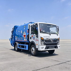 รถบรรทุกขยะอัดแน่น Dongfeng Dolica 7CBM ขับเคลื่อน 4x2 ระบบไฮดรอลิก สำหรับงานสุขาภิบาลเทศบาล จากโรงงานโดยตรง - Product Image 5