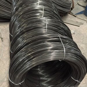 جودة عالية-، قطر مرن أسود صلب ، سلك للحرف اليدوية ، ربط الإنشاءات والتعبئة اليومية - Product Image 5