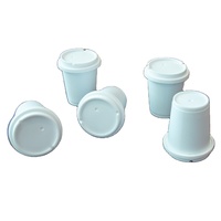 Capsule de café PLA jetable de dosette de café Nespresso compatible vide de qualité alimentaire