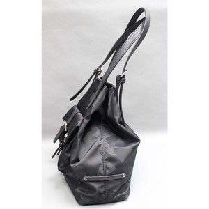 Geometric Pattern Large Capacity Tote Bag Waterproof Nylon Buckle Decor <b>Handbag</b> Casual Commute Shoulder Bag Multi Pocket Fashion - Product Image 2