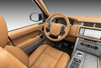 Auto-Innenausstattung Dekoration Sitzkissen Komplettset Luxus-Sitzbezug Sport-Leder Autositzbezüge für Land Rover