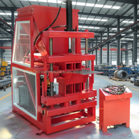 Machine automatique à briques d'argile Linyi WT1-10, petite machine de fabrication de briques de terre emboîtables pour l'Afrique