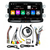 Autoradio Android 8 pouces pour Renault Dacia Captur, écran IPS, montage sur tableau de bord, CarPlay, Android Auto, Wi-Fi intégré, USB, caméra de recul, TV