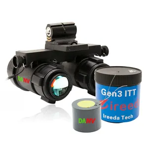 Alta Resolução Piloto Voador Capacete Usado Euro Grau 3 ANVG Aviação Night Vision Goggles Dual-Tube Goggle