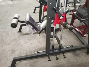 Macchina per pressa pettorale e spalle SK Fitness a carico libero, <span class=keywords><strong>in</strong></span> acciaio di grado commerciale, attrezzatura per allenamento della forza - Product Image 4