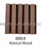 Panneau acoustique rainuré en MDF et 100 % fibre de polyester, écologique, imperméable, à haute absorption, design moderne pour les écoles et les studios